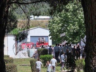 Sirena Marine Yat Fabrikasında Çıkan Yangın Paniğe Yol Açtı