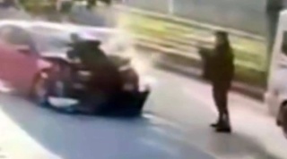 Söke'de Gerilim: Polis Memuruna Çarpan Sürücü Sosyal Medyada Olay Yarattı