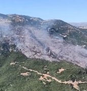 Sultanhisar'da Orman Yangını Kontrol Altına Alınmaya Çalışılıyor