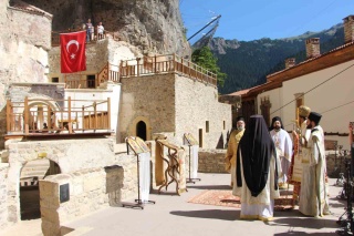 Sümela Manastırı'nda Geleneksel Ayin ve Ortak İnanç