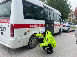 Tavşanlı’da Kış Lastiği Denetimleri Yoğunlaşıyor