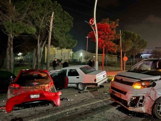 Tekirdağ'da Korkutan Zincirleme Kaza