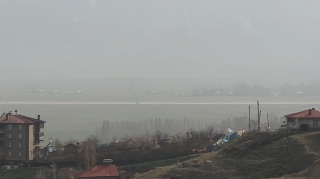 Toz Bulutu Yüksekova İlçesinde Hayatı Etkiledi