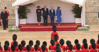 Trump'ın Kraliyet Buluşması