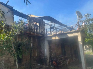 Uşak'ta Ev Yangınında 92 Yaşındaki Adam Yaşamını Yitirdi