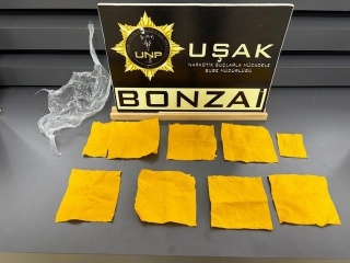 Uşak'ta Uyuşturucu Operasyonu: Yakalanan Maddeler ve Tutuklama