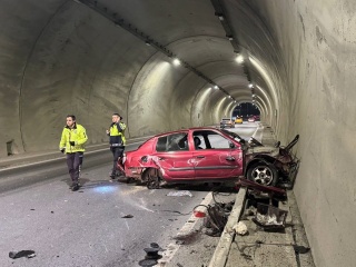 Uzunkum Tüneli'nde Korkunç Kaza