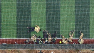 Yangından Sonra Halı Sahada Dinlenme Anları