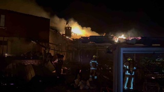 Yangının Ziyaretçi Noktasını Küle Çevirdiği Kafe