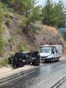 Yaralılarla Sonuçlanan Marmaris-Datça Karayolu Kazası