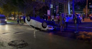 Zafer Bulvarı'nda Nefes Kesen Kaza